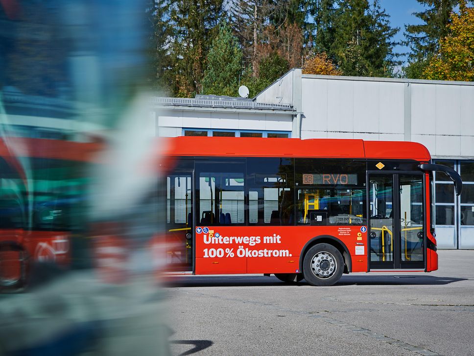 DB Regio Bus - traveling with 100% green electricity